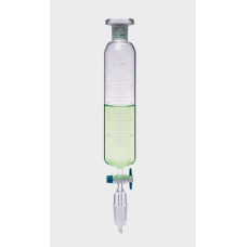 ISOLAB Damlatma Hunisi - Cam - Silindirik - Dereceli - Ptfe Musluklu - 100 ml ISOLAB Damlatma Hunisi - Cam - Silindirik - Dereceli - Ptfe Musluklu - 100 ml