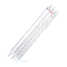 ISOLAB Pipet - Cam - Dereceli - As Kalite - Grup Sertifikalı - Mavi Skala - 20 ml