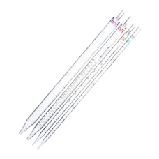 ISOLAB Pipet - Cam - Dereceli - As Kalite - Grup Sertifikalı - Mavi Skala - 5 ml