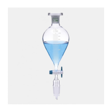 ISOLAB Damlatma Hunisi - Cam - Armudi - Dereceli - Ptfe Musluklu - 50 ml ISOLAB Damlatma Hunisi - Cam - Armudi - Dereceli - Ptfe Musluklu - 50 ml