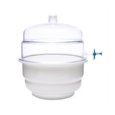 ISOLAB Desikatör - Plastik - Vakumlu - Superior - 200 mm