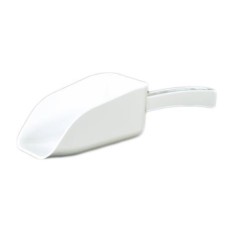 ISOLAB Kürek - P.S - Dibi Düz - Kapaksız - 150 ml - Beyaz