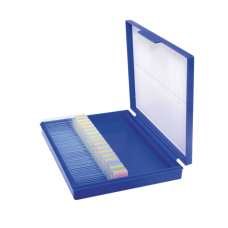 ISOLAB Lam Kutusu - 25 Lam Kapasiteli - Beyaz - Plastik Kilitli