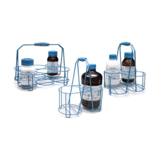 ISOLAB Şişe Sepeti - Tel - 1000 ml Şişeler İçin