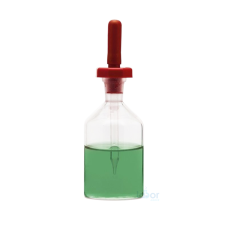 ISOLAB Şişe - Damlatma - Cam - Şilifli - Şeffaf - 100 ml