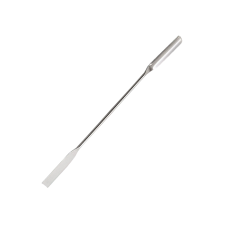 ISOLAB Spatül - Paslanmaz Çelik - Düz Oluklu - 185 mm