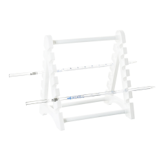 ISOLAB Pipet Standı - P.P - Yatay 12 Pipet Kapasiteli / 1 Adet